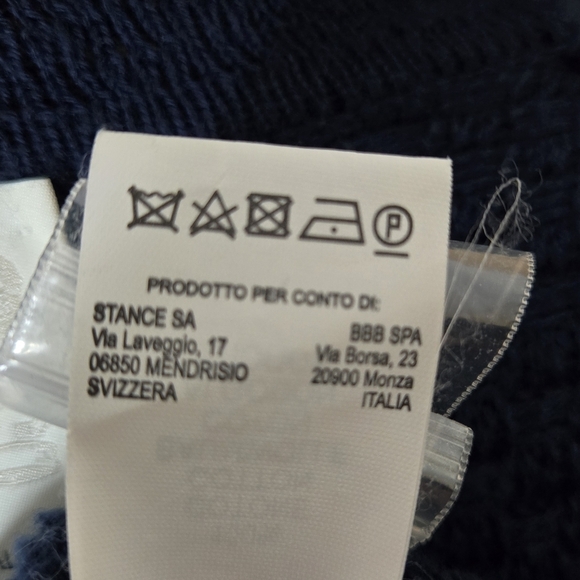 Boggi Milano Light Weight Knit Navy Blazer Luxury Coastal Preppy Size M Classic - Picture 8 of 10